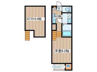 ハーモニーテラス南小泉Ⅲの物件間取画像